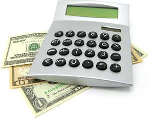 Large collection of financial calculators.